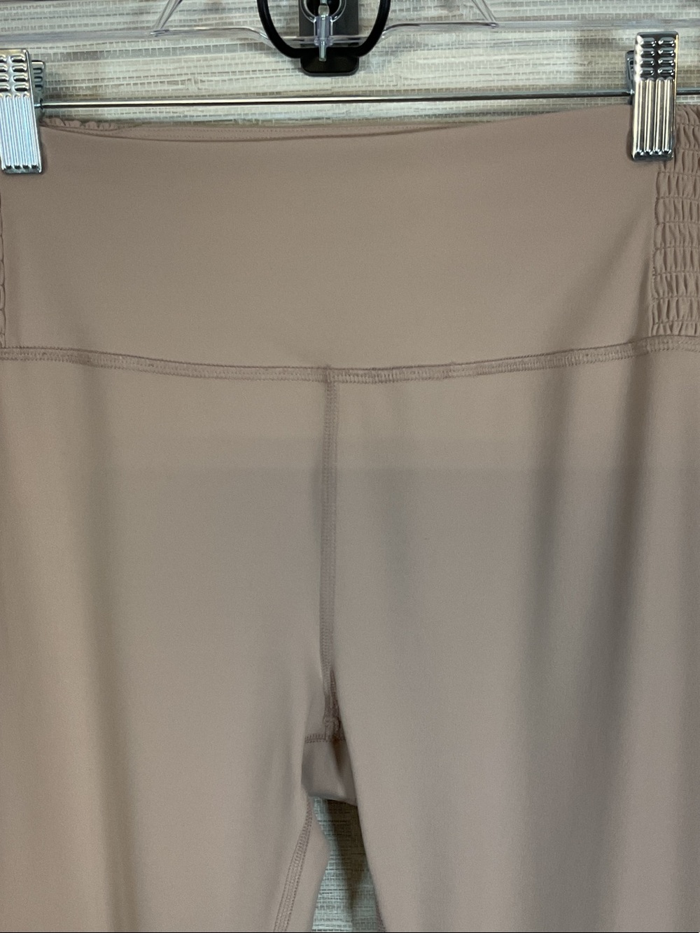 Free People FP Movement Starlight Pants Blush Mauve Large Ruffle Leg - Picture 10 of 15